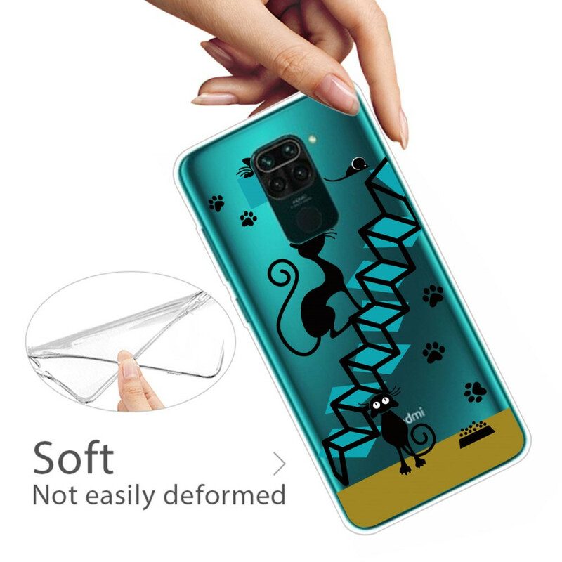 Cover Xiaomi Redmi Note 9 Gatti Divertenti