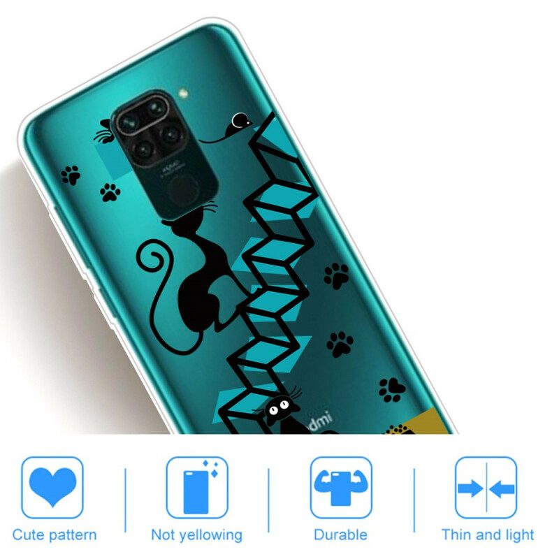 Cover Xiaomi Redmi Note 9 Gatti Divertenti