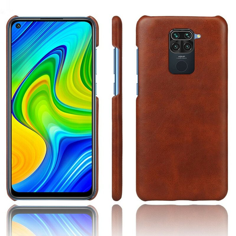 Cover Xiaomi Redmi Note 9 Ksq Effetto Pelle