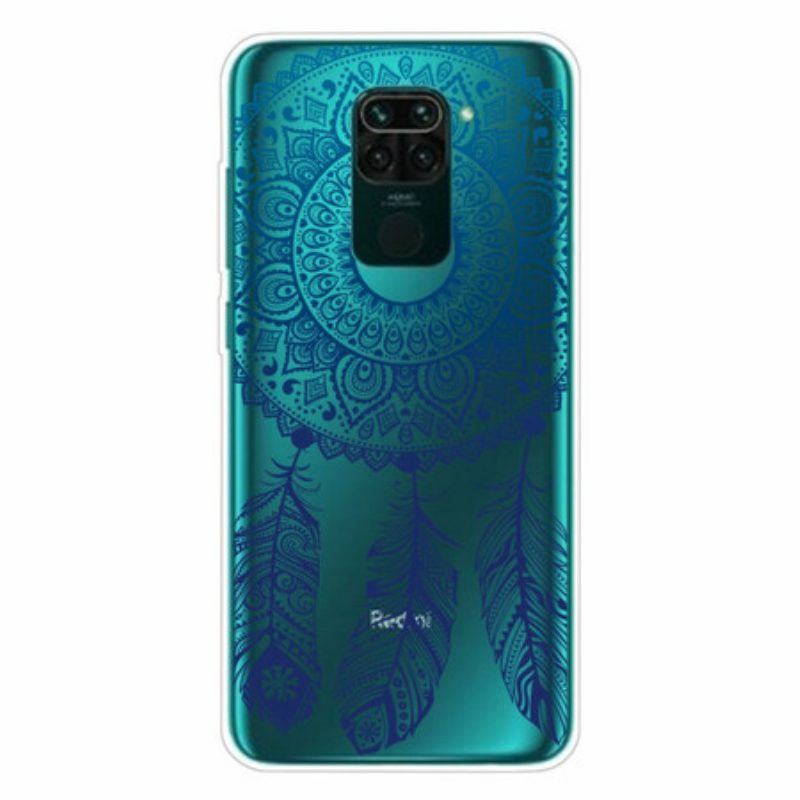 Cover Xiaomi Redmi Note 9 Mandala A Fiore Singolo