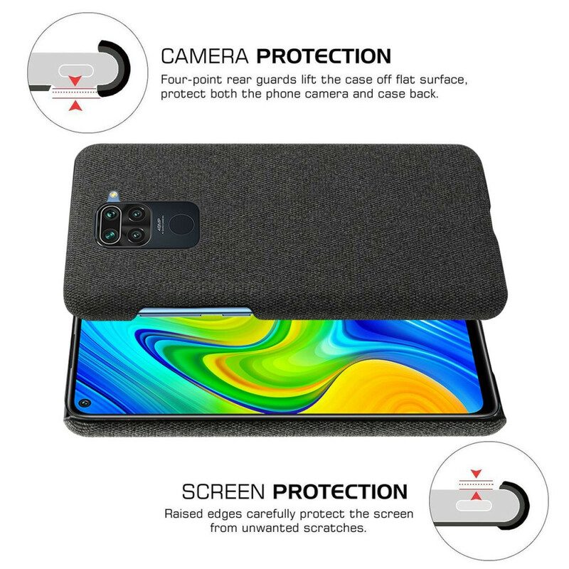 Cover Xiaomi Redmi Note 9 Struttura Del Tessuto