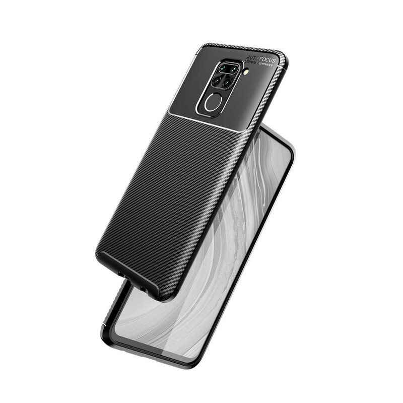 Cover Xiaomi Redmi Note 9 Tubo In Fibra Di Carbonio