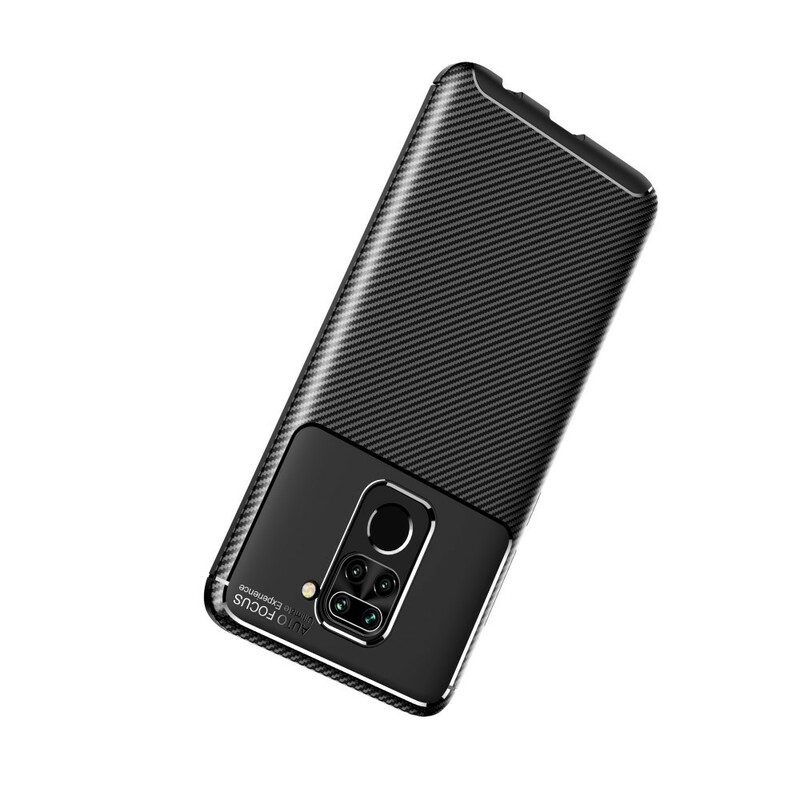 Cover Xiaomi Redmi Note 9 Tubo In Fibra Di Carbonio