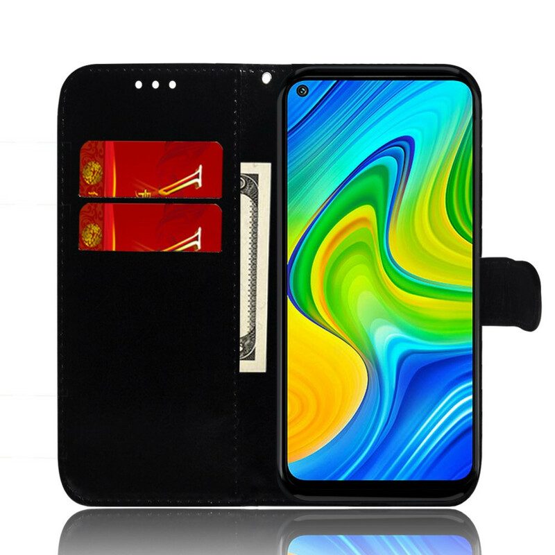 Custodia in pelle Xiaomi Redmi Note 9 Colore Puro