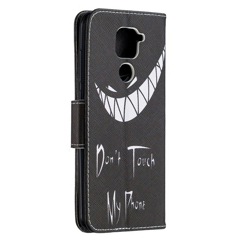 Custodia in pelle Xiaomi Redmi Note 9 Telefono Del Diavolo