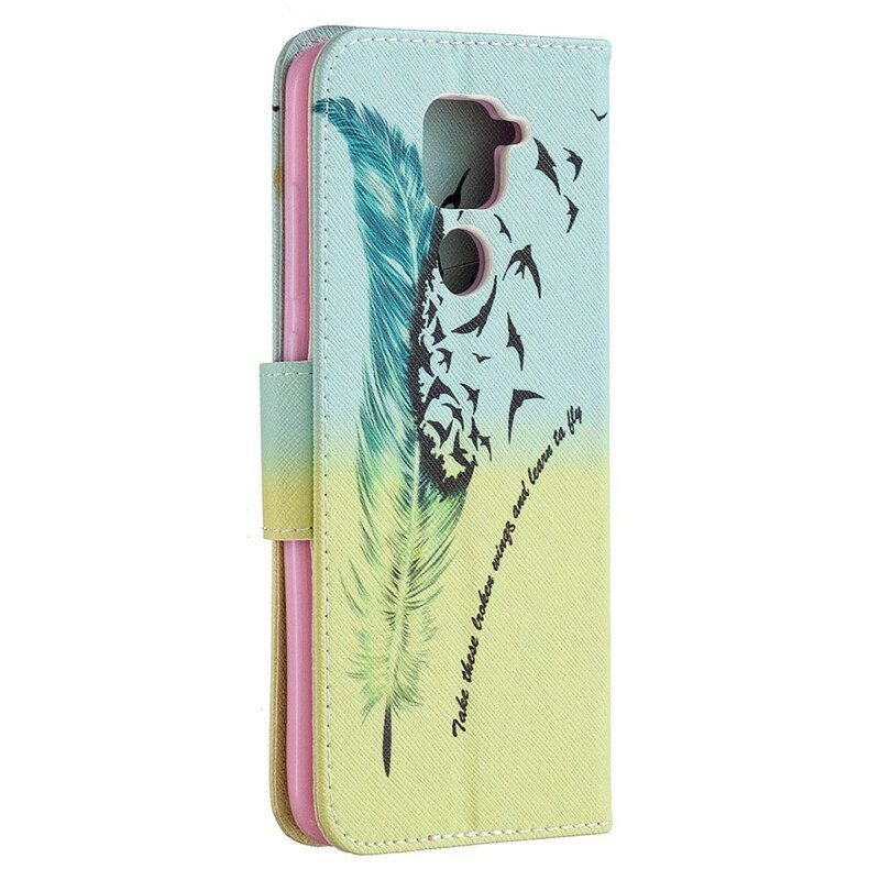 Folio Cover Xiaomi Redmi Note 9 Impara A Volare