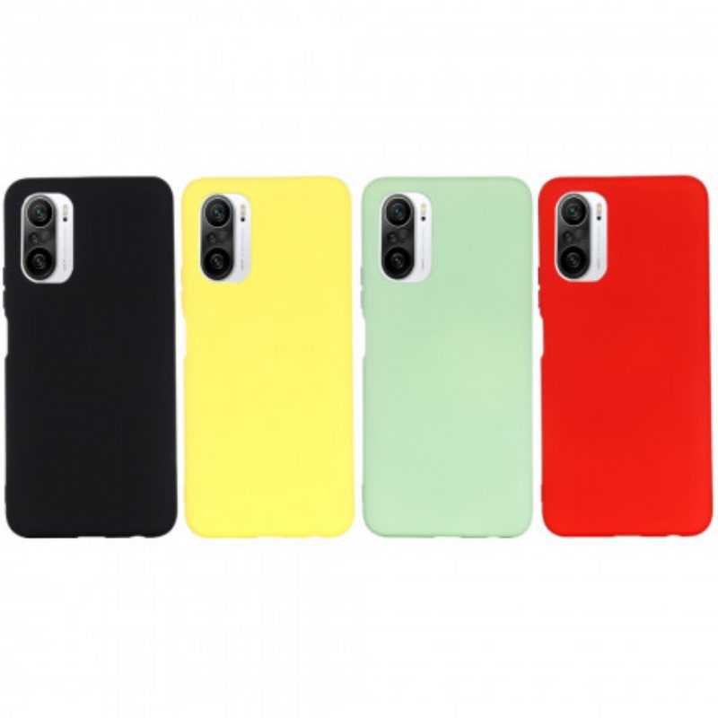 Cover Poco F3 Design In Silicone Liquido