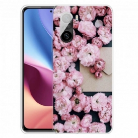 Cover Poco F3 Fiori Intensi