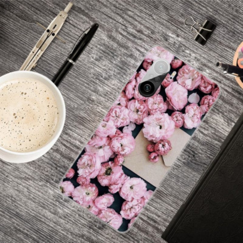 Cover Poco F3 Fiori Intensi