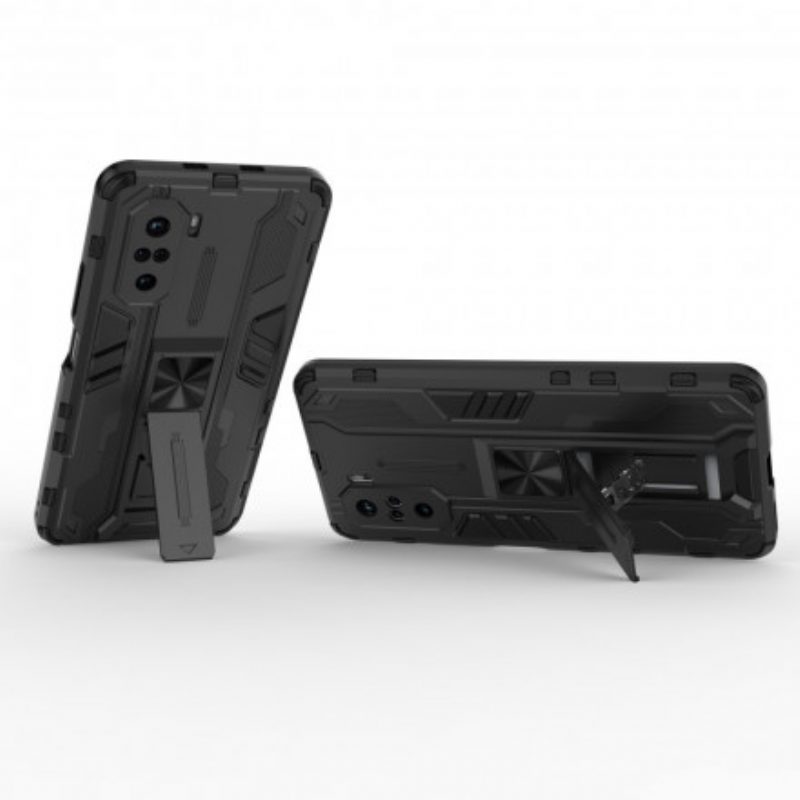 Cover Poco F3 Linguetta Orizzontale/verticale Resistente