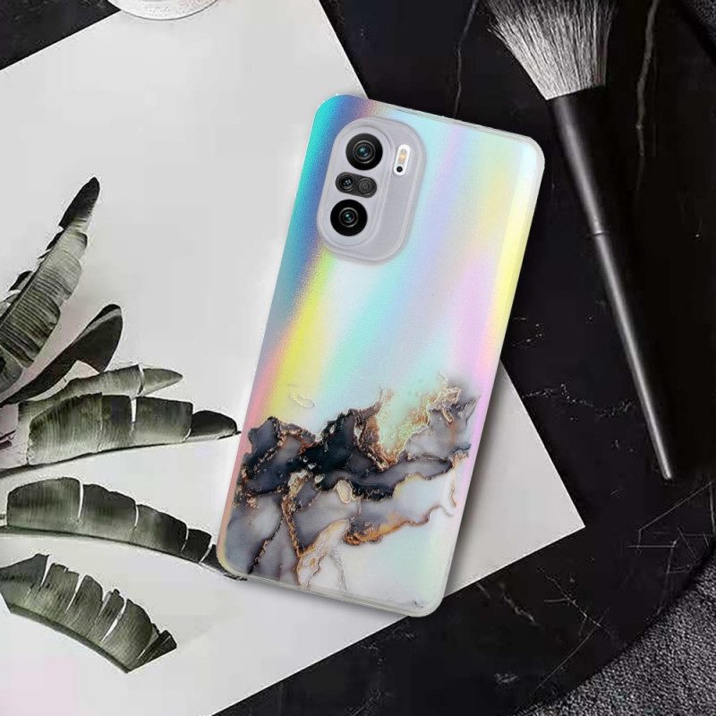 Cover Poco F3 Marmo Effetto Laser