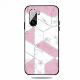 Cover Poco F3 Marmo Glitterato