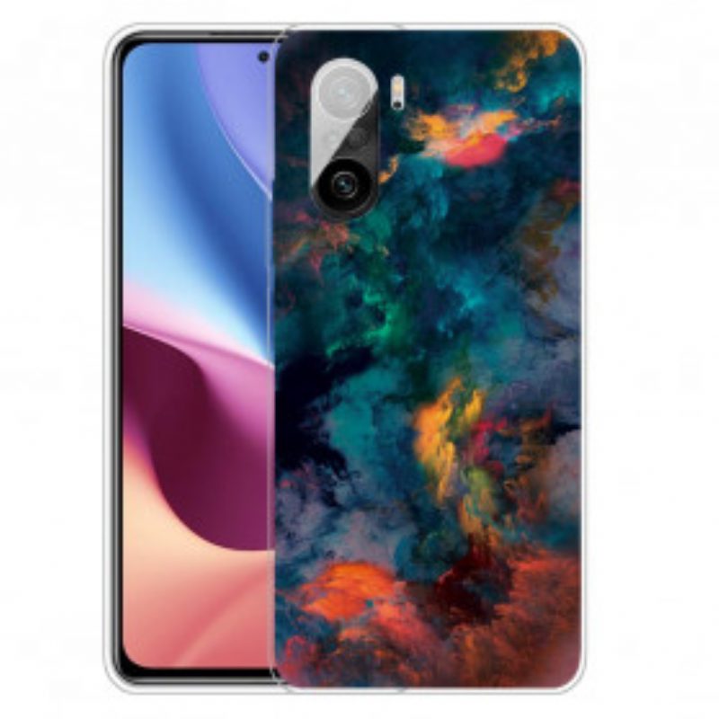 Cover Poco F3 Nuvole Colorate