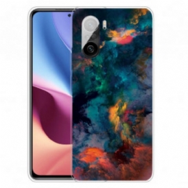 Cover Poco F3 Nuvole Colorate