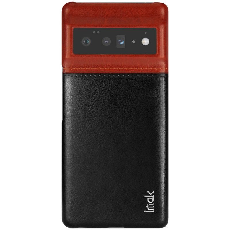 Cover Google Pixel 6 Pro Imak Serie Ruiyi Effetto Pelle