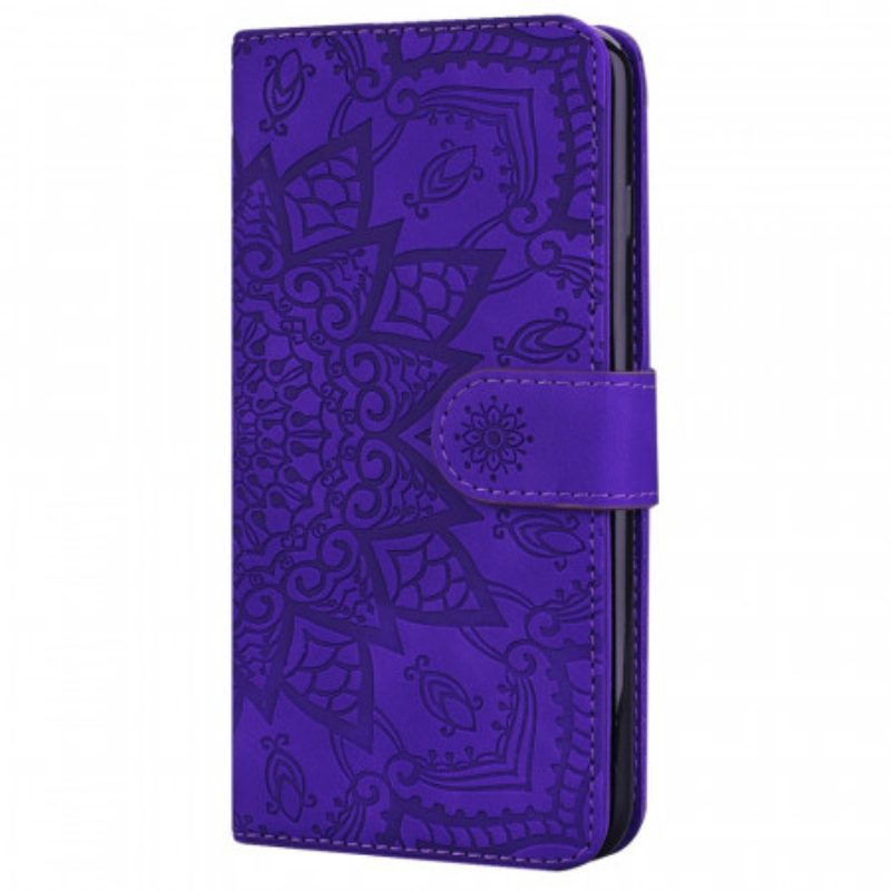 Custodia in pelle Google Pixel 6 Pro Barocco-mandala