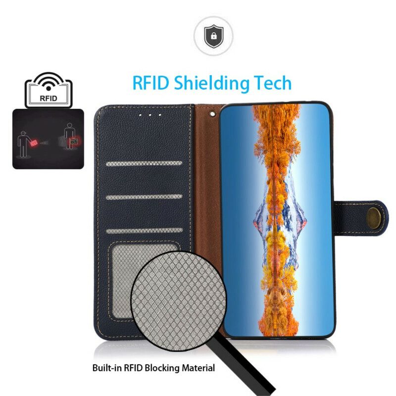 Custodia in pelle Google Pixel 6 Pro Khazneh Pelle