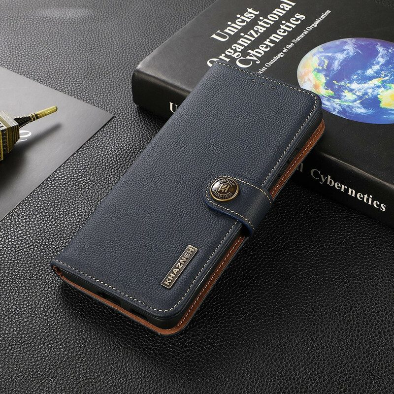 Custodia in pelle Google Pixel 6 Pro Khazneh Pelle