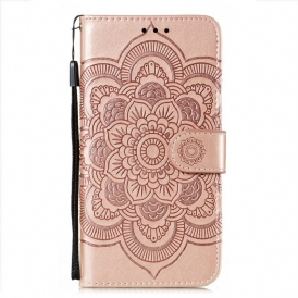 Custodia in pelle Google Pixel 6 Pro Mandala Completo