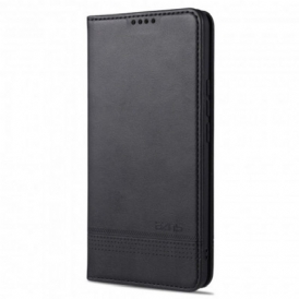 Folio Cover Vivo X60 Custodia in pelle Stile In Pelle Azns