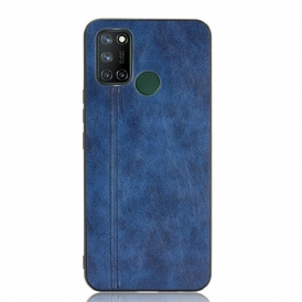 Cover Realme 7i Cuciture In Pelle Stile