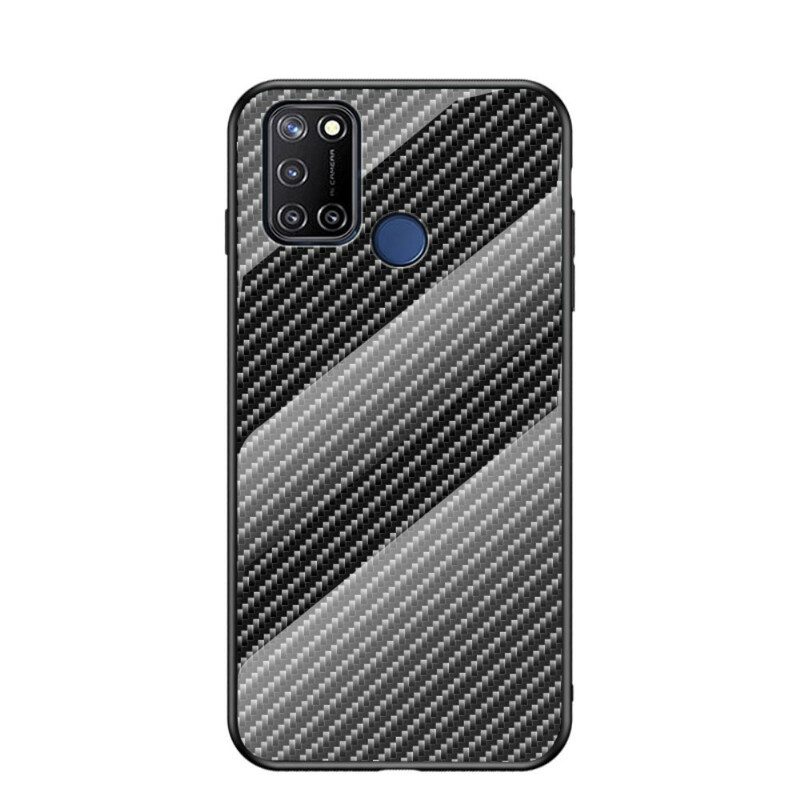 Cover Realme 7i Vetro Temperato In Fibra Di Carbonio