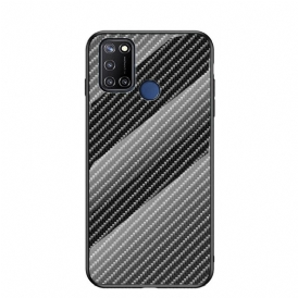 Cover Realme 7i Vetro Temperato In Fibra Di Carbonio