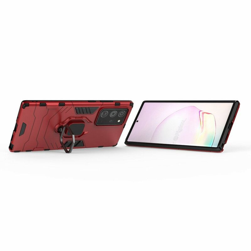 Cover Samsung Galaxy Note 20 Ultra Anello Resistente