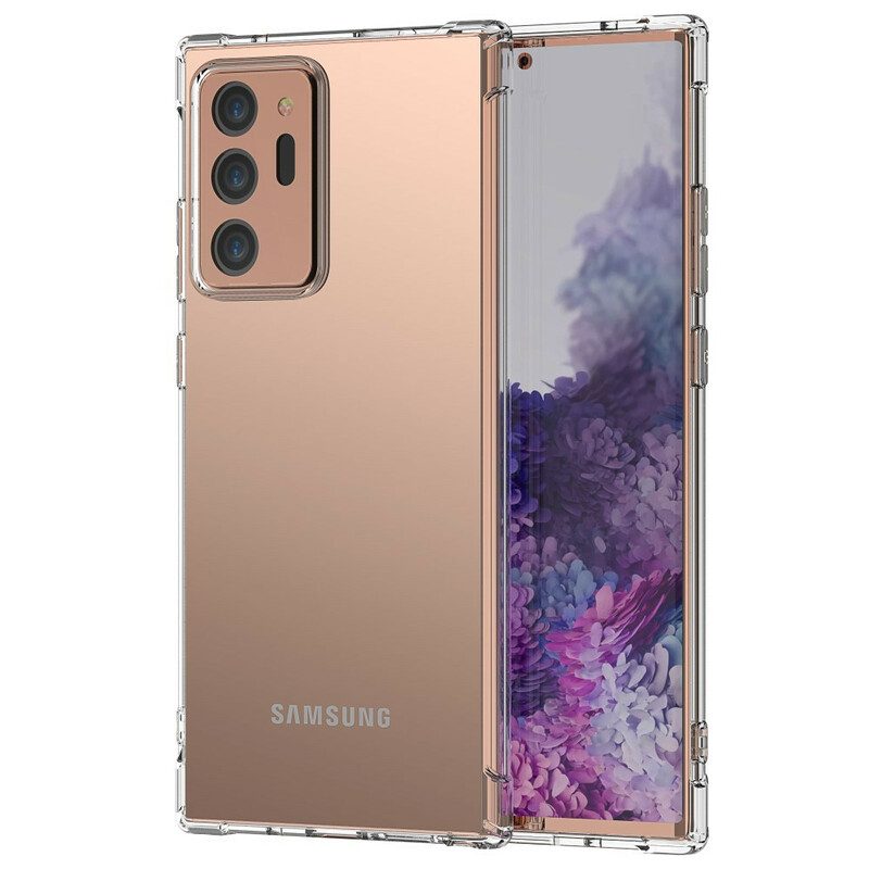 Cover Samsung Galaxy Note 20 Ultra Cuscini Leeu Trasparenti