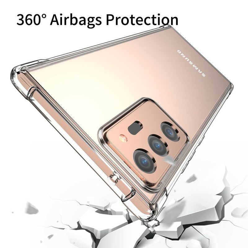 Cover Samsung Galaxy Note 20 Ultra Cuscini Leeu Trasparenti