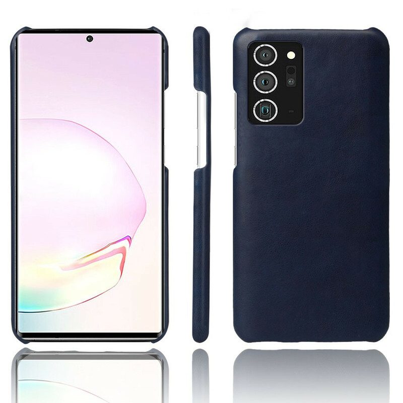 Cover Samsung Galaxy Note 20 Ultra Ksq Effetto Pelle
