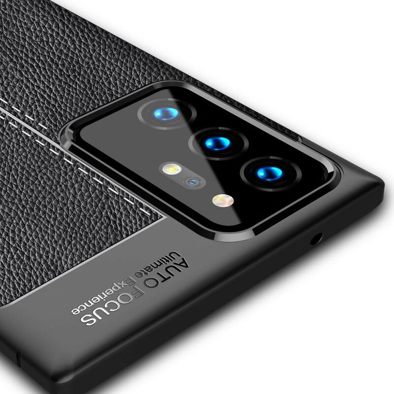 Cover Samsung Galaxy Note 20 Ultra Struttura Flessibile In Fibra Di Carbonio
