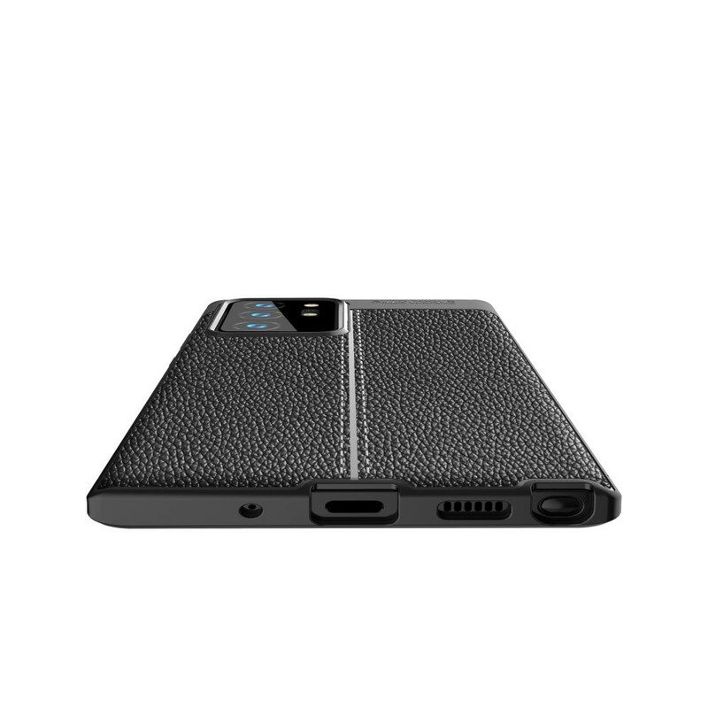 Cover Samsung Galaxy Note 20 Ultra Struttura Flessibile In Fibra Di Carbonio