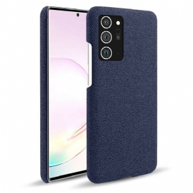 Cover Samsung Galaxy Note 20 Ultra Trama Tessuto Ksq