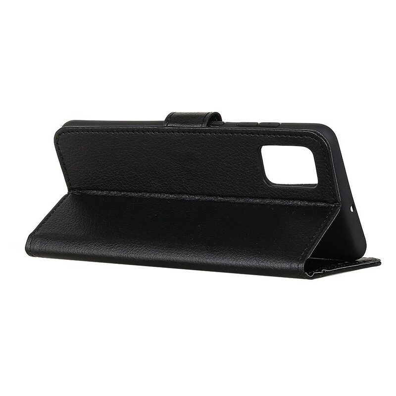 Custodia in pelle Samsung Galaxy Note 20 Ultra Trama Di Litchi