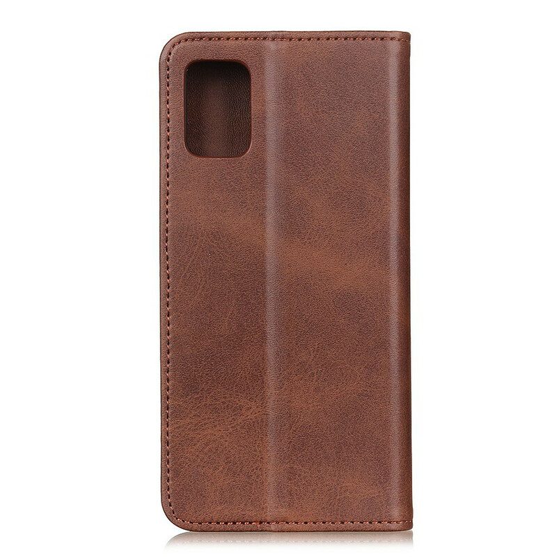 Folio Cover Samsung Galaxy Note 20 Ultra Custodia in pelle Pelle Crosta Eleganza