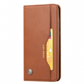 Folio Cover Samsung Galaxy Note 20 Ultra Custodia in pelle Portacarte In Ecopelle