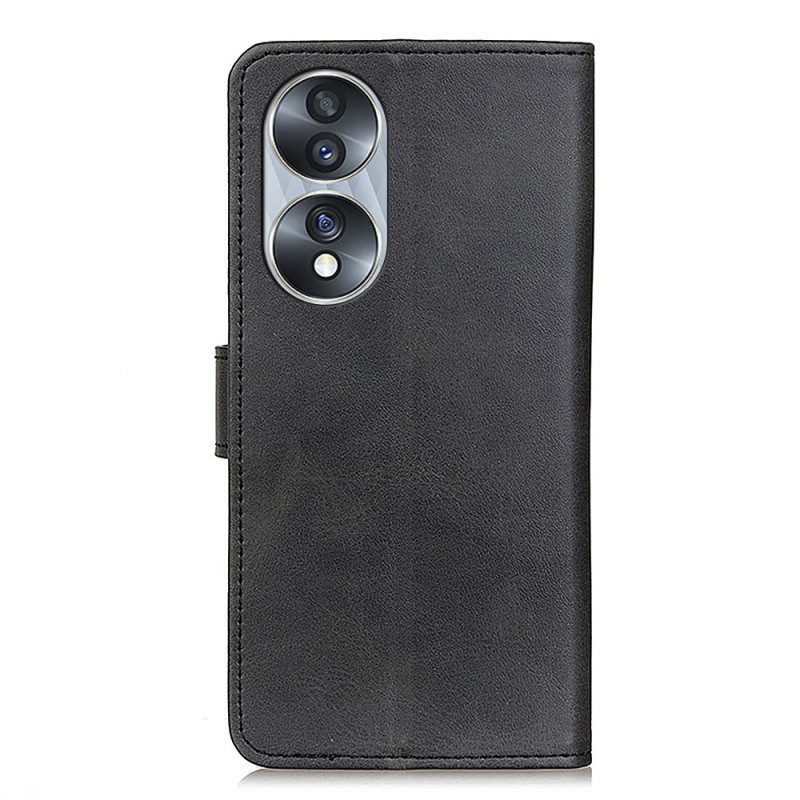 Custodia in pelle Honor 70 Ecopelle Opaca