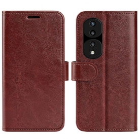 Custodia in pelle Honor 70 Effetto Pelle Di Design