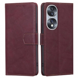 Custodia in pelle Honor 70 Rfid Classico