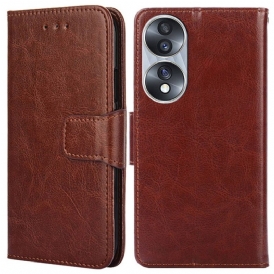 Custodia in pelle Honor 70 Vintage ▾