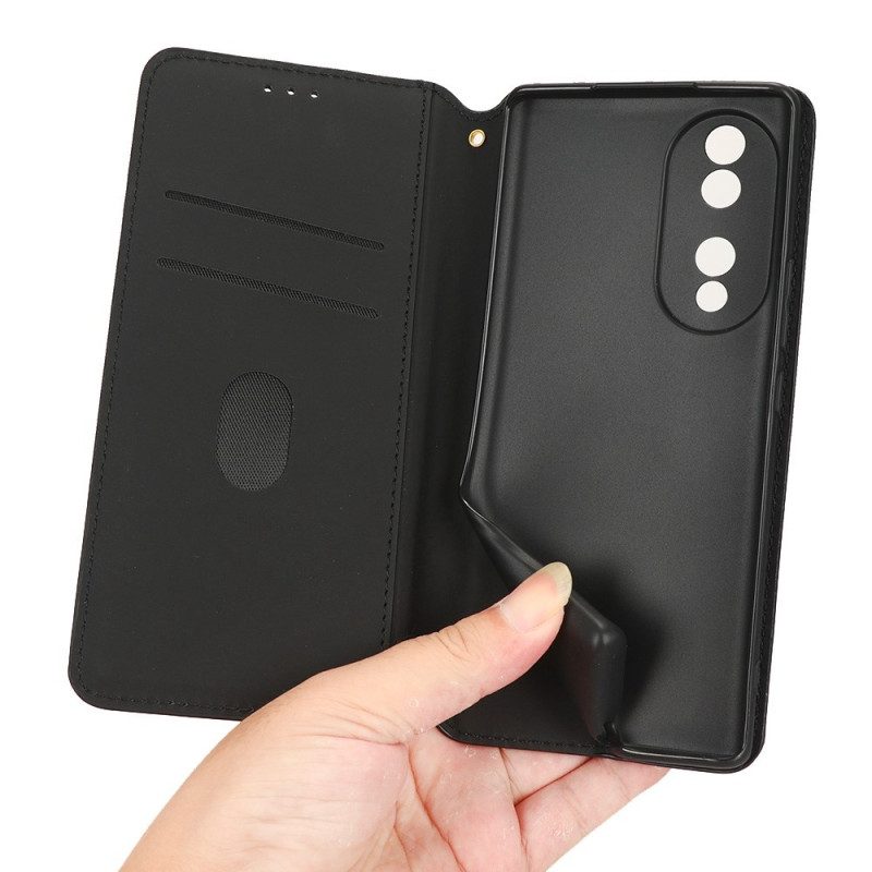 Folio Cover Honor 70 Custodia in pelle Cubi 3d