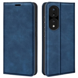 Folio Cover Honor 70 Custodia in pelle Morbidezza Al Tatto