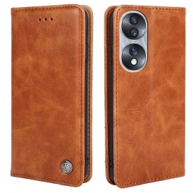 Folio Cover Honor 70 Custodia in pelle Rivetti Decorativi