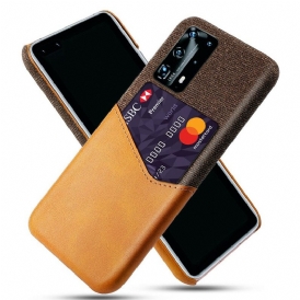 Cover Huawei P40 Titolare Della Carta Ksq