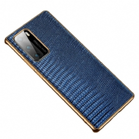 Cover Huawei P40 Vera Pelle Di Lucertola