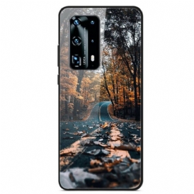 Cover Huawei P40 Vetro Temperato Route Du Bonheur