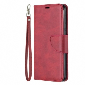 Custodia in pelle Huawei P40 Folio Cover Lembo Liscio Obliquo