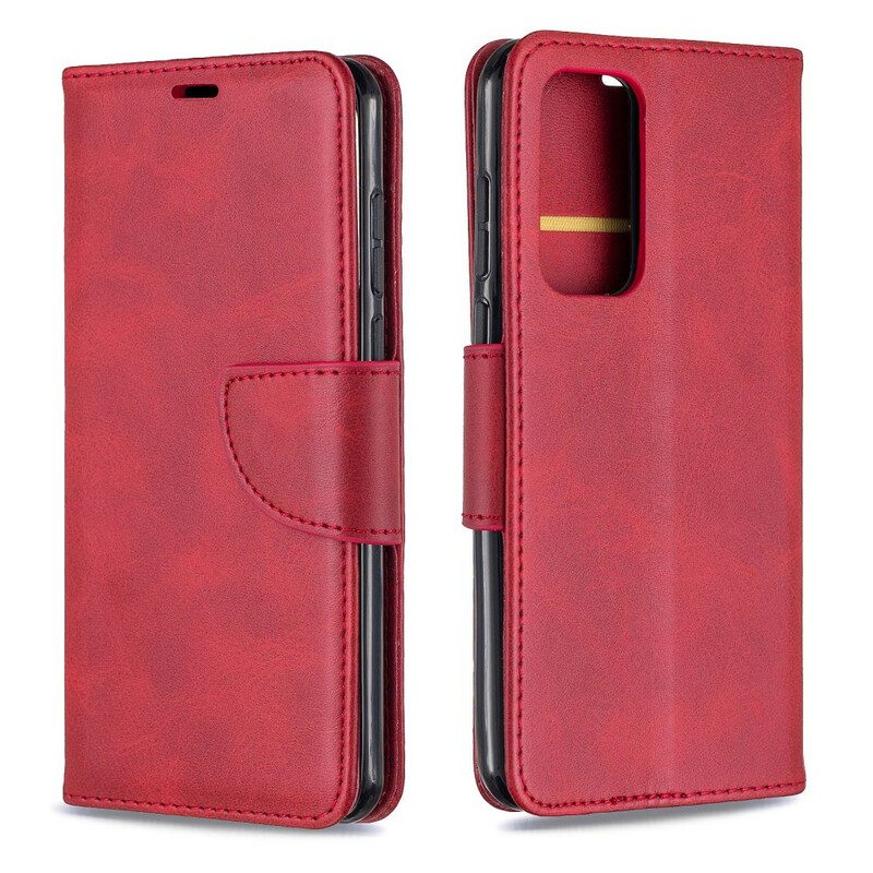 Custodia in pelle Huawei P40 Folio Cover Lembo Liscio Obliquo