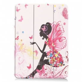 Custodia iPad Air (2022) (2020) Ecopelle Fata Floreale